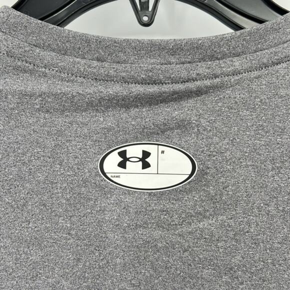 Under Armour Men's Heatgear Long Sleeve Compression Shirt - Gray - XL - NWT - Picture 7 of 8